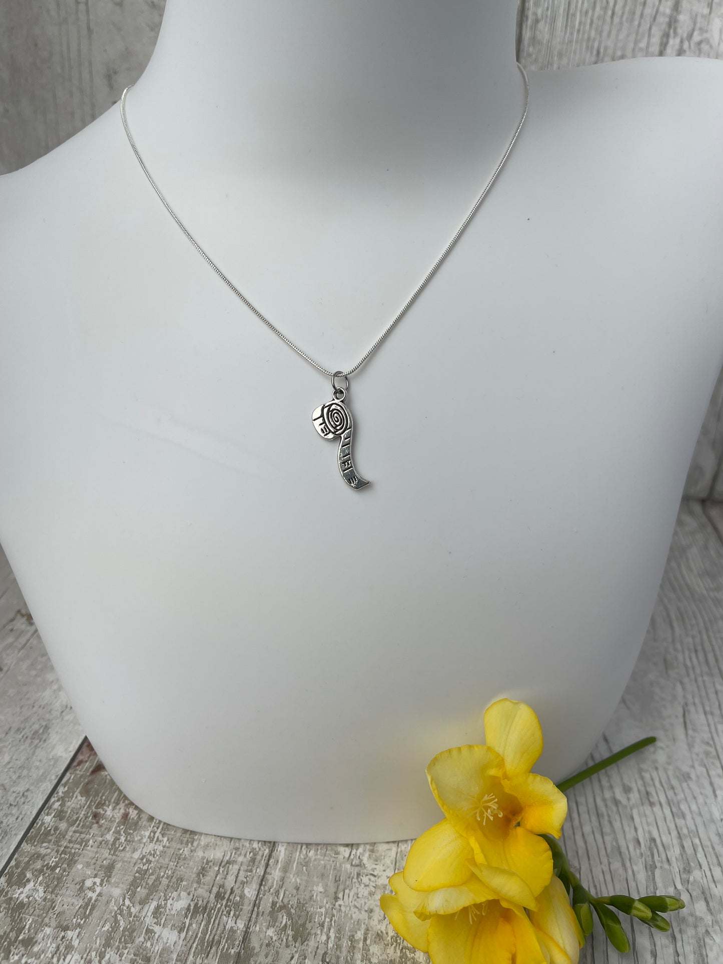 Measuring Tape Charm Necklace