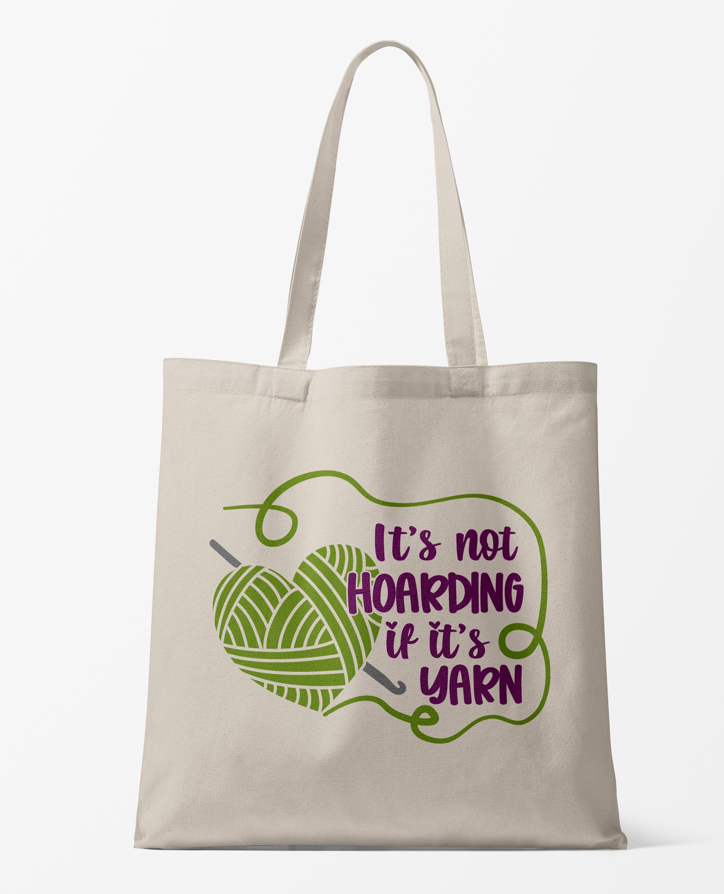 Its Not hoarding if its Yarn Tote Bag