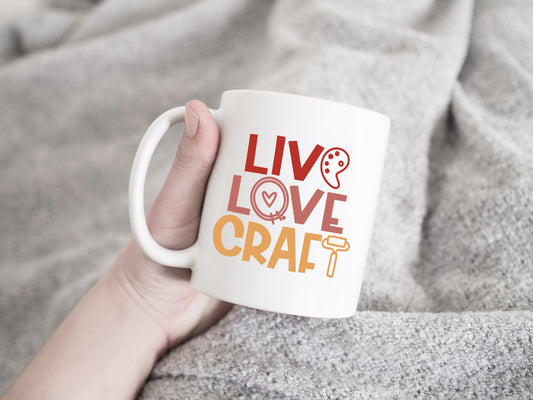 Live Love Craft Gift Mug