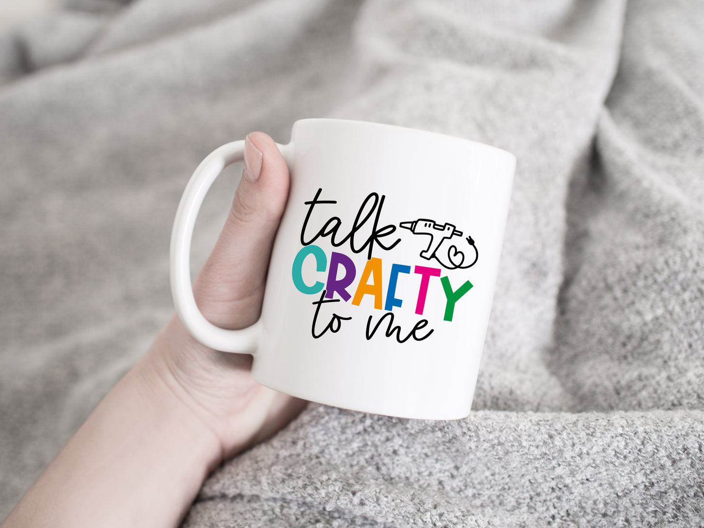 Talk Crafty to Me Gift Mug